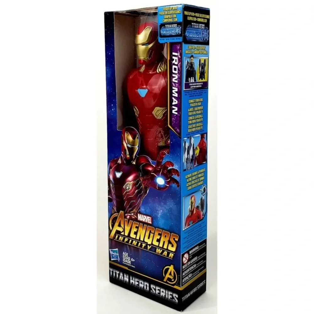 New Marvel Infinity War Titan Hero Series Iron Man with Titan Hero Power FX …